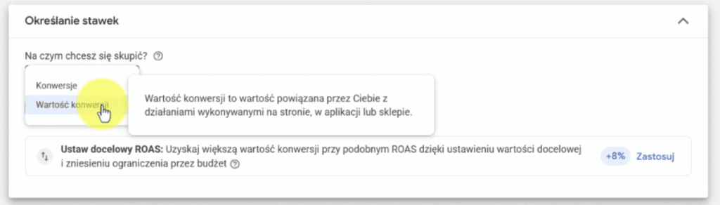 Strategie Określania Stawek - Maksymalizuj Wartość Konwersji strategie określania stawek - maksymalizuj wartość konwersji